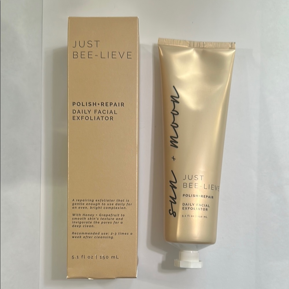 Sun + Moon Just Bee-lieve Daily Facial Exfoliator